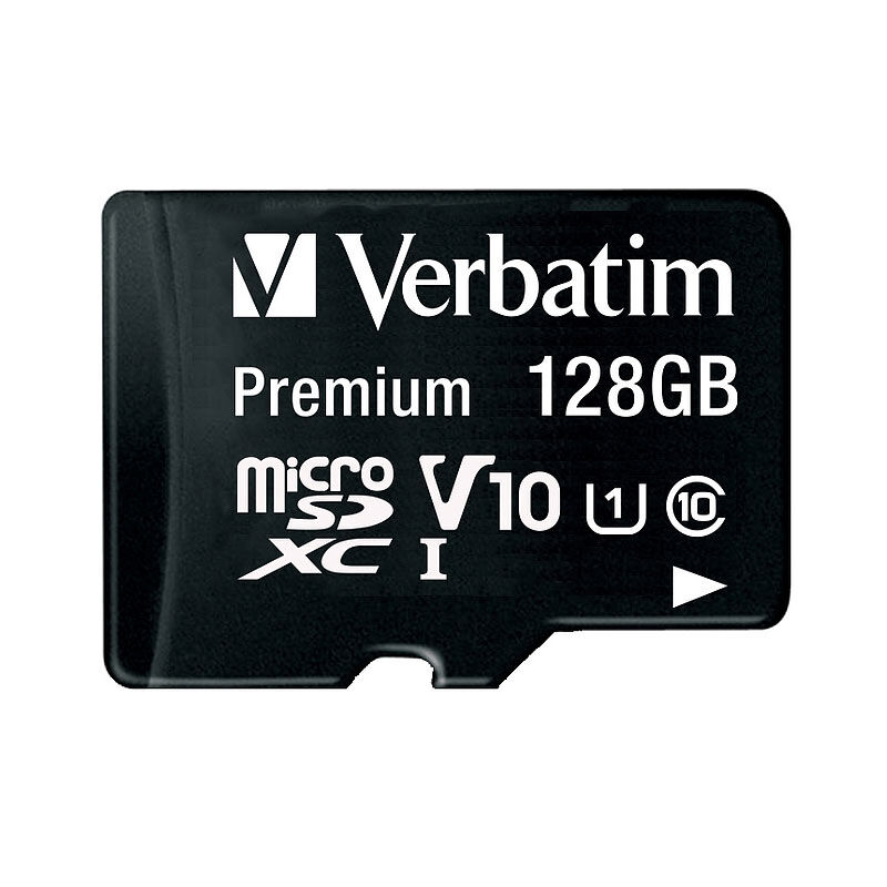 Verbatim Premium microSDXC-Speicherkarte 128 GB, 90 MB/s, Class 10, U1