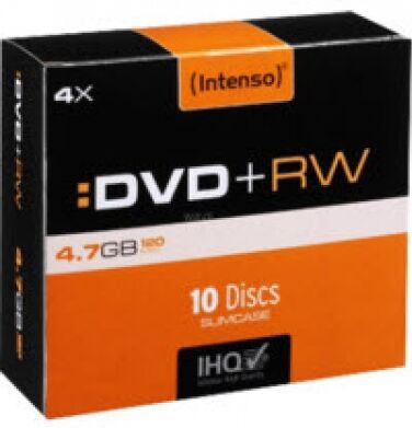 Intenso DVD+RW Intenso 4211632 - 4.7GB - 10er Pack