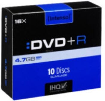 Intenso DVD+R Intenso 4111652 - 4.7GB - 10er Pack