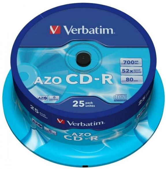 Verbatim CD-R Verbatim (43352) / 700MB / 48x Speed (25er Spindel)