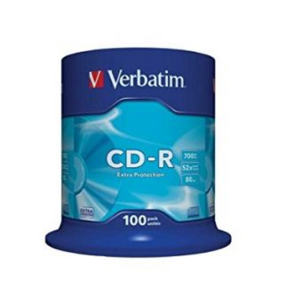 Verbatim CD-R Verbatim (43411) / 700MB / 48x Speed (100er Spindel)