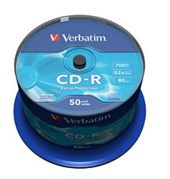 Verbatim CD-R Verbatim (43351) / 700MB / 48x Speed (50er Spindel)
