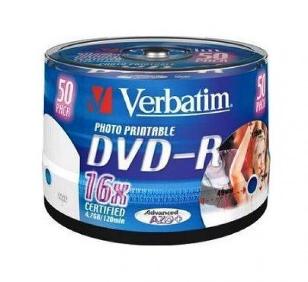Verbatim DVD-R Verbatim (43533) 4.7GB - 50er Spindel