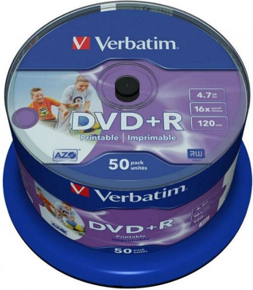 Verbatim DVD+R Verbatim (43512) 4.7GB - 50er Spindel