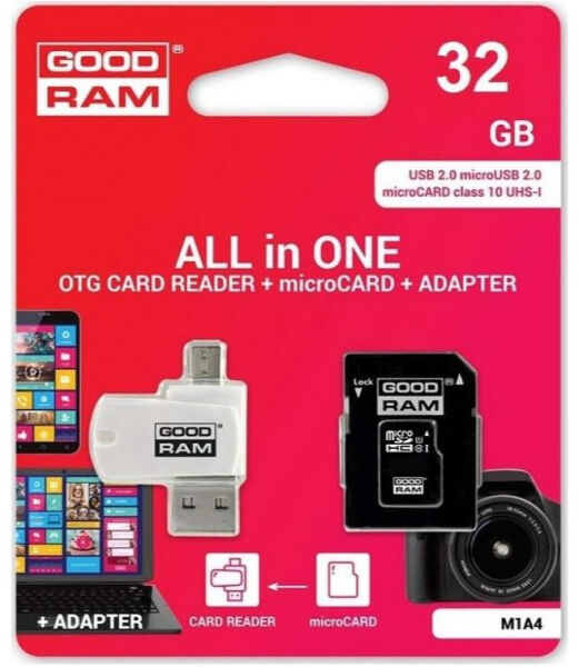 Goodram SDHC-Card Class10 / UHS-I - 32GB