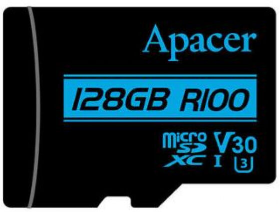 Apacer microSDXC-Card UHS-I (U3) / Class10 / V30 - 128GB