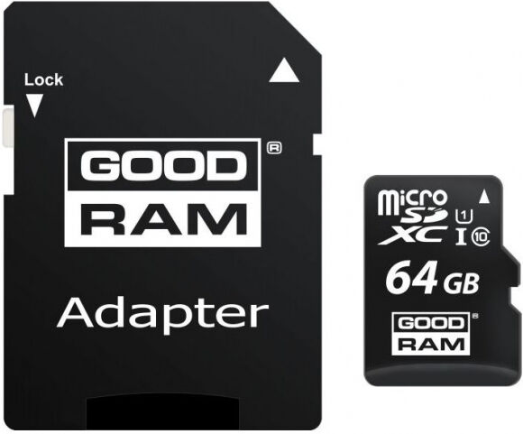 GoodRAM microSDXC-Card Class10 / UHS-I - 64GB