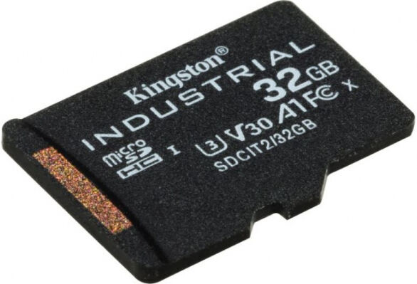 Kingston Industrial Temperature Gen2 R100 microSDHC Card / UHS-I U3, A1, Class 10 - 32GB