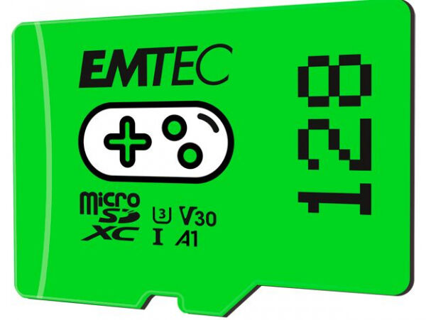 Emtec Gaming microSDXC Card / UHS-I U3 V30 A1 - 128GB