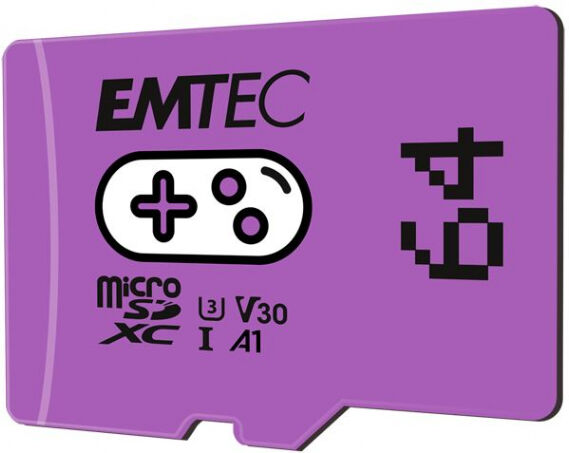 Emtec Gaming microSDXC Card / UHS-I U3 V30 A1 - 64GB