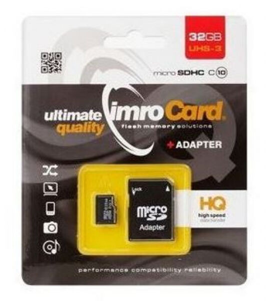Divers Imro microSDHC-Card / Class10 / UHS-3 - 32GB
