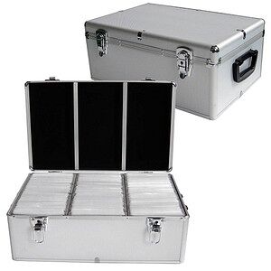 MediaRange 500er CD-/DVD-Koffer DJ-Case grau, 1 St.