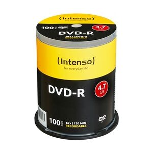 Intenso DVD-R 4.7GB 4,7 GB 100 Stück(e)