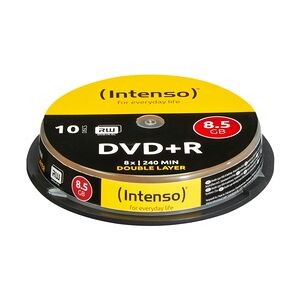 Intenso DVD+R 8.5GB, DL, 8x 8,5 GB DVD+R DL 10 Stück(e)