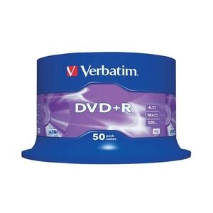 Verbatim DVD+R AZO 4,7 GB 16x 50 Stück