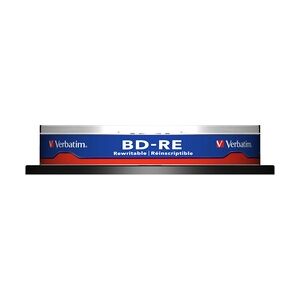 Verbatim BD-RE SL 25GB 2x 10 Pack Spindle 10 Stück(e)