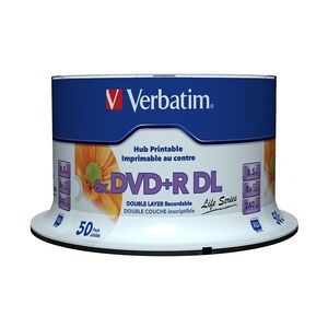 Verbatim 97693 DVD-Rohling 8,5 GB DVD+R DL 50 Stück(e)