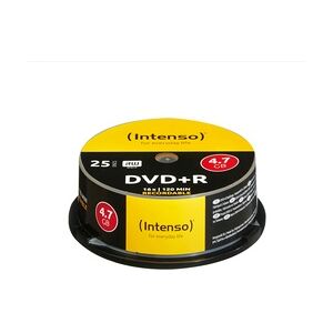 Intenso DVD+R 4.7GB, 16x 4,7 GB 25 Stück(e)