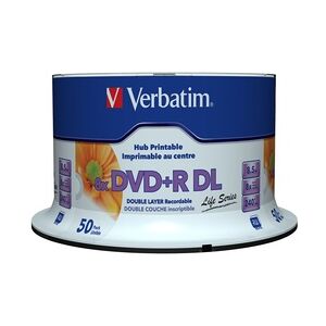 Verbatim 97693 DVD-Rohling 8,5 GB DVD+R DL 50 Stück(e)