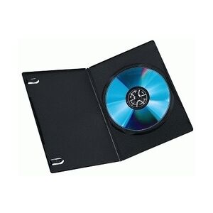 Hama DVD Slim Box 10, Black 1 Disks Schwarz