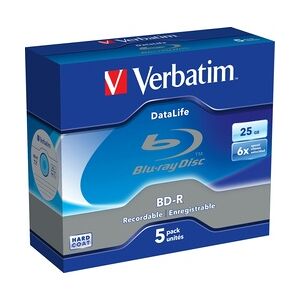 Verbatim DataLife 6x BD-R 25 GB 5 Stück(e)