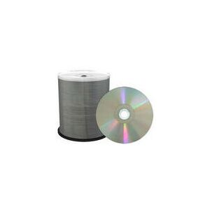 MediaRange Professional Line CD-R 52x 700MB/80min wide sputtered Thermo Retransfer Fullsurface Printable SILVER PROSELECT Cake100 (MRPL504)