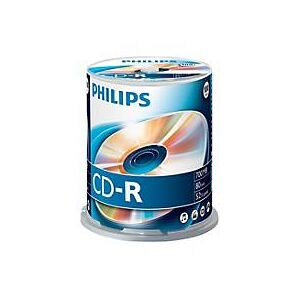 Philips CR7D5NB00 - 100 x CD-R - 700 MB (80 Min) 52x - Spindel