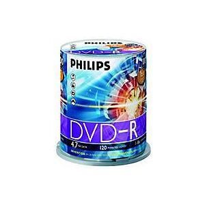 Philips DM4S6B00F - 100 x DVD-R - 4.7 GB (120 Min.) 16x - Spindel