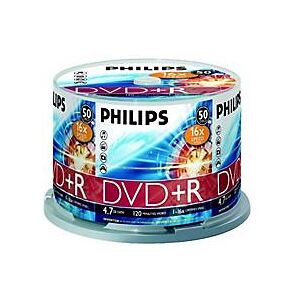 Philips DR4S6B50F - 50 x DVD+R - 4.7 GB (120 Min.) 16x - Spindel