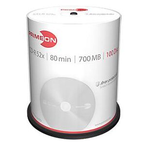 PRIMEON CD-R, bis 52fach, 700 MB/80 min, 100er-Spindel