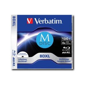 Pricenet Verbatim M-DISC BD-R XL 100GB/1-4x Jewelcase (1 Disc) - Arkivmedium