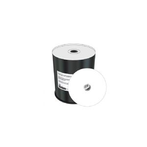 MediaRange - CD-R (80 min) - hvid - printbar overflade for ink jet, inderste kerne printbar - spindle