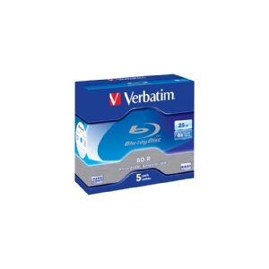 Verbatim - 5 x BD-R - 25 GB 6x - cd-boks