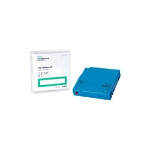 HPE - 20 x LTO Ultrium 9 - 18 TB / 45 TB - skrivemærkater, ikke-skræddersyet etiketteret - lyseblå - biblioteks pakke - for P/N: R7E99A, R7F00A, R7F01A, R7F02A