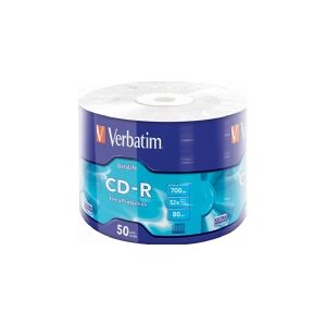 Verbatim DataLife Extra Protection - 50 x CD-R - 700 MB (80 min) 52x - hvid - spindle