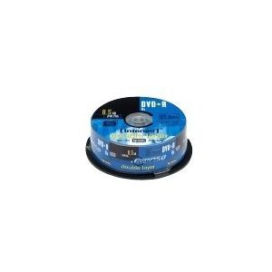 Intenso - 25 x DVD+R DL - 8.5 GB 8x - spindle