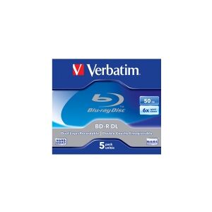 Verbatim - 5 x BD-R DL - 50 GB 6x - cd-boks