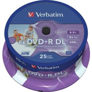 Verbatim Dvd+r Dl 8,5gb (8x) - 25 Stk