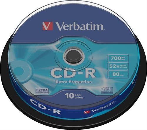 Verbatim CD-R 52x 700MB 10-pack