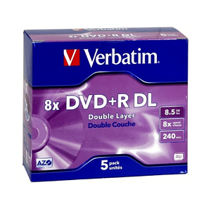 Verbatim DVD+R DL 8,5 Go X5 - Publicité