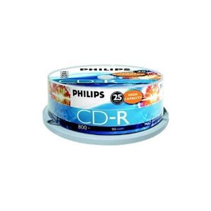 Philips CR8D8NB25 - CD-R x 25 - 800 Mo - support de stockage - Publicité