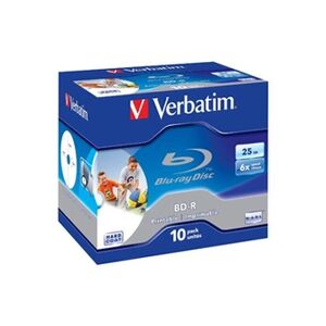 Verbatim Blu-ray BD-R vierge 43713 jewelcase 10 pc(s) 25 GB imprimable - Publicité