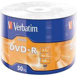 Verbatim 43791 DVD vierge 4,7 Go DVD-R 50 pièce(s)