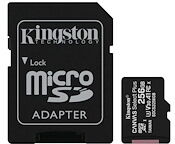 Kingston Canvas Select Plus - carte mémoire flash - 256 Go - microSDXC UHS-I