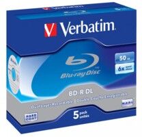 Verbatim Blu Ray DL Type LTH - 50 Go 6x (x5)