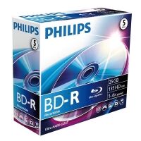 Philips Blu-Ray-R recordable 5 in jewel-case