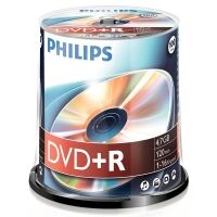 Philips DVD+R 100 in cakebox