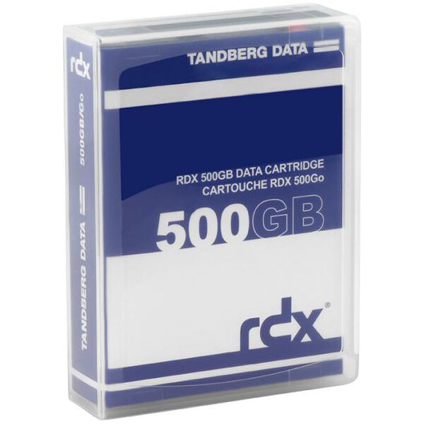 tandberg 8541-rdx cartuccia di memoria 500 gb a nastro - 8541-rdx cartridge 500 gb