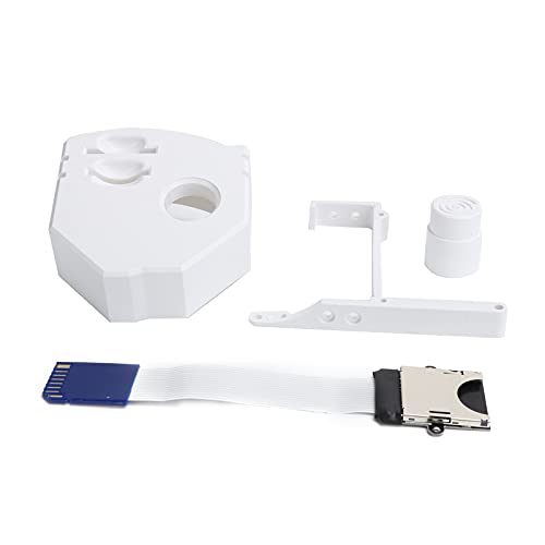 NIZUUONE Dreamcast Holder Gdemu Memory Card Extender Adapter Mount Kit 3D Print Kit voor Verbeterde Ventilatie CD-ROM Drive Vervanging voor Dreamcast VA1 Console (WHITE)