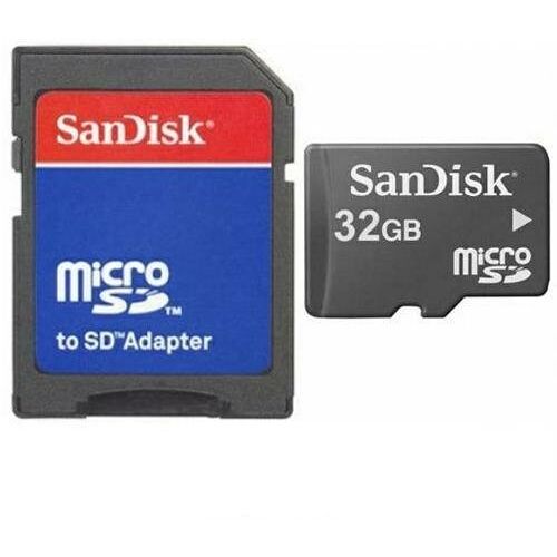 Trade-Shop 32GB Micro SD SDHC geheugenkaart geheugenkaart geheugenkaart + SD-adapter voor Ulefone Armor 2 F1 Future Gemini Power 2 T1 Vienna C2